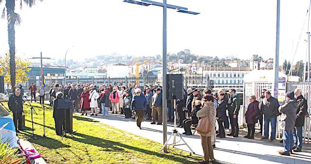 Homenaxe aos fusilados polo fascismo en Marín o 31 de decembro de&nbsp;1936
